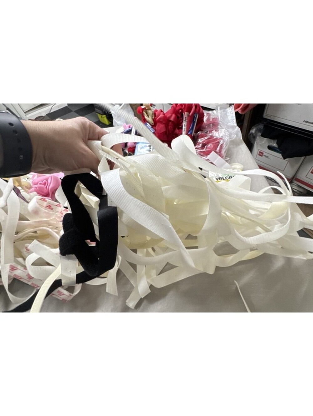 Lot Of Scrap Velcro - Some New Large Lot Of Velcro - Picture 8 of 10